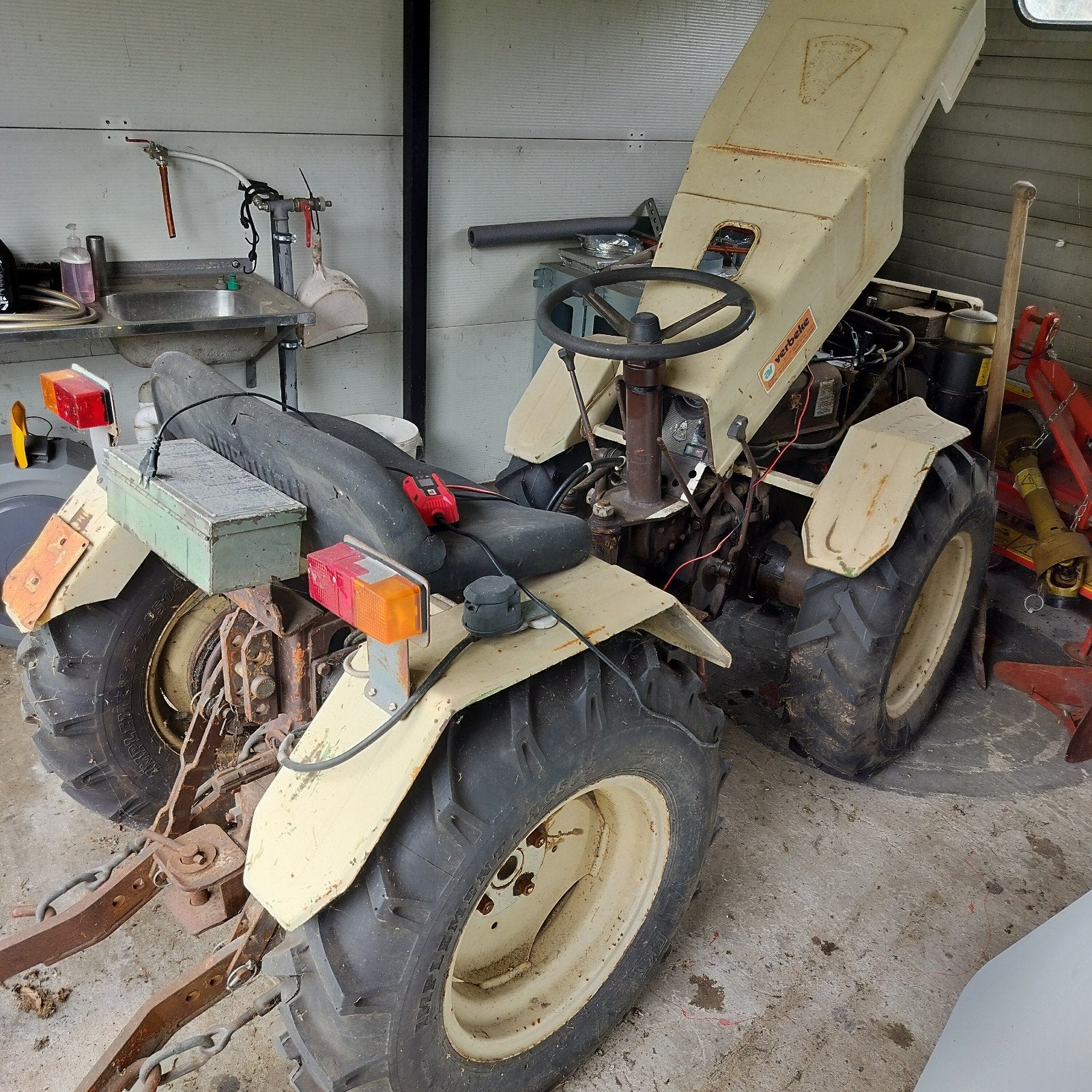 Tractor Pasquali 993, Ophalen