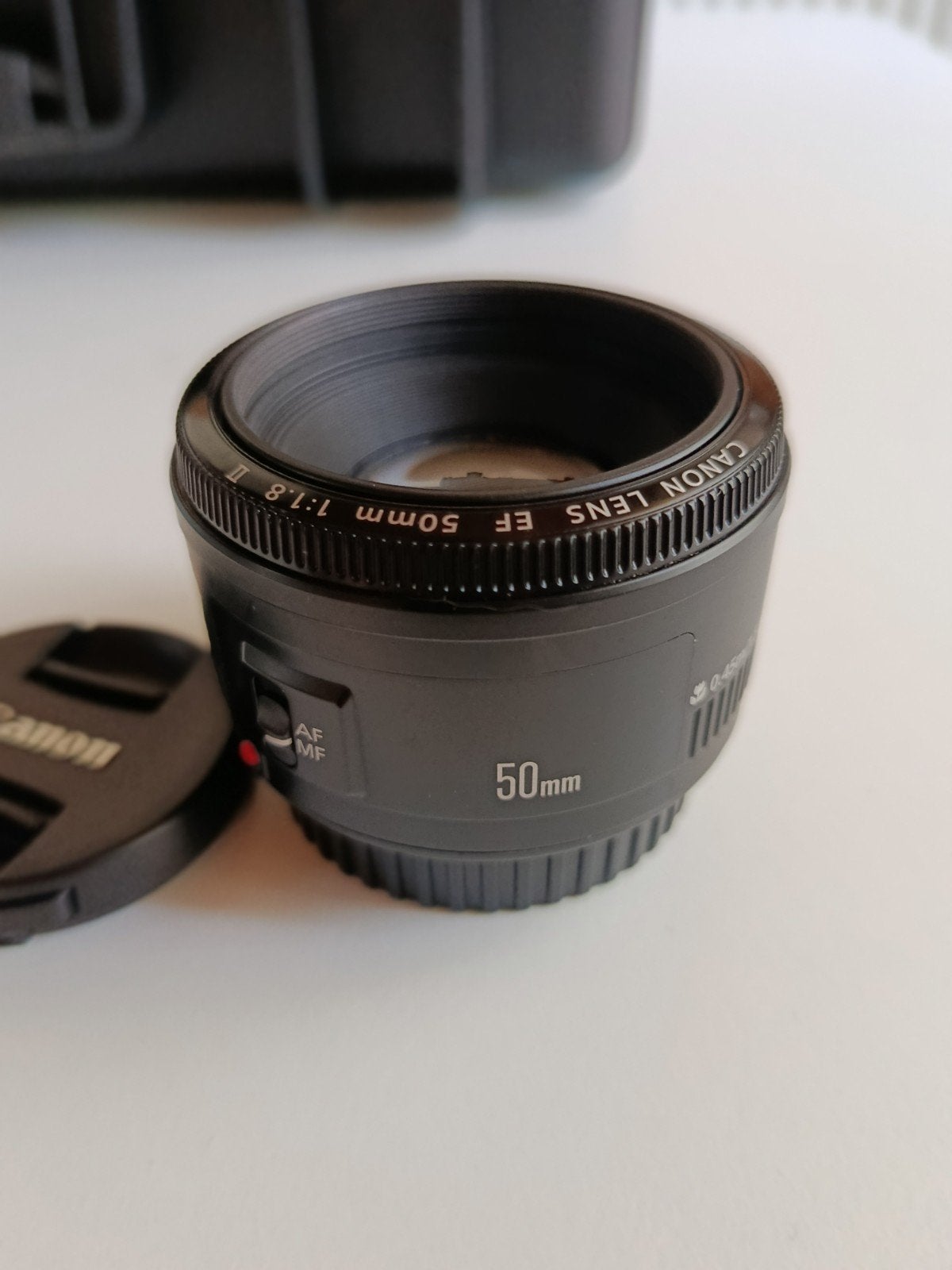 Canon Lens 50 mm 1.8 mark II, Audio, Tv en Foto, Ophalen of Verzenden, Canon