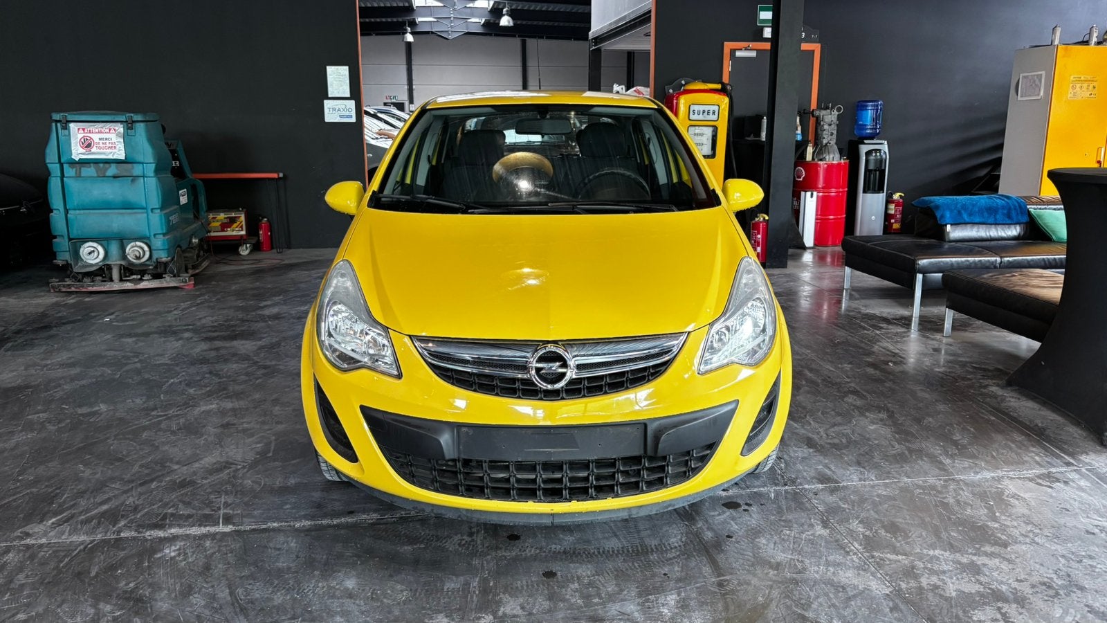 Opel Corsa Automatique / 12 MOIS DE GARANTIE, Euro 5, Stof, Zwart, Geel
