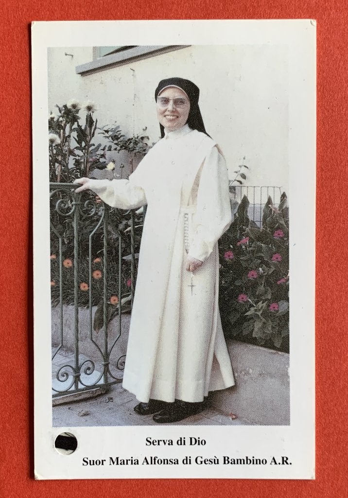 Relikwie Relique Maria Alfonsa Bruno, Enlèvement ou Envoi, Utilisé, Carte ou Gravure, Christianisme | Catholique