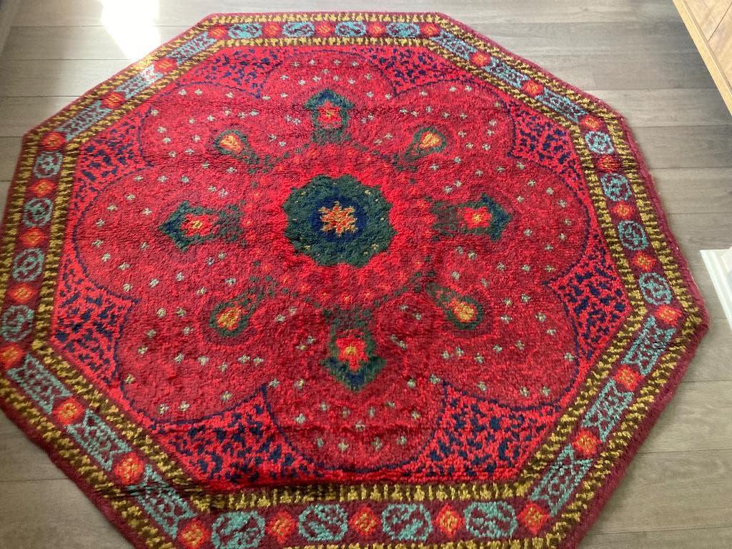 smyrna tapijt, Huis en Inrichting, Ophalen, Rustiek, 150 tot 200 cm, Zo goed als nieuw