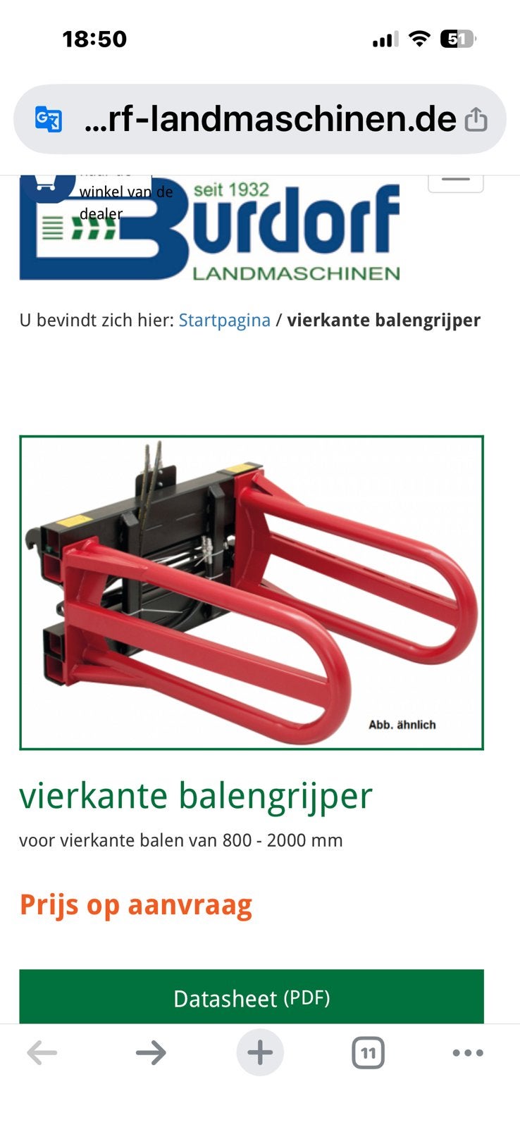 Balenklem schneider, Enlèvement