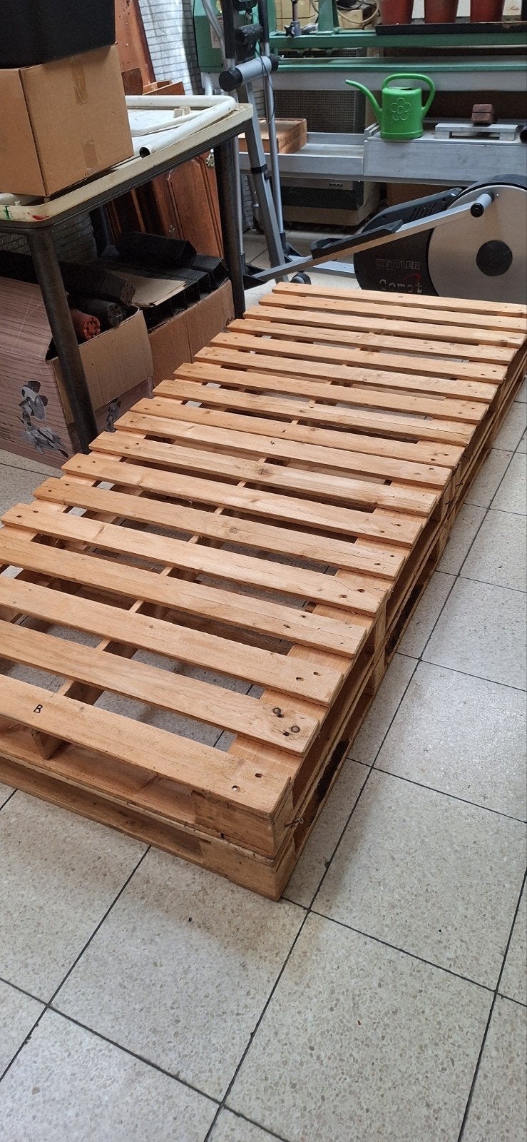 studentenbed van pallet, Ophalen, Nieuw, Opvouwbaar