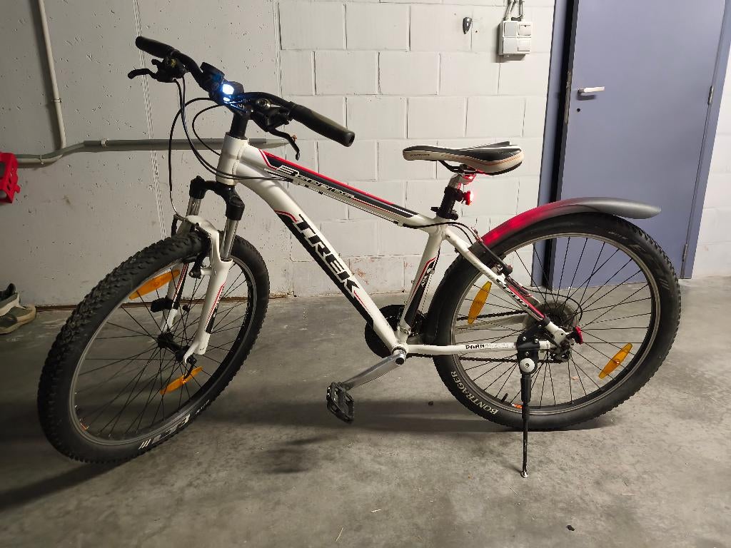 Kinderfiets MTB, Fietsen en Brommers, Gebruikt, Versnellingen, Schijfrem, Trek
