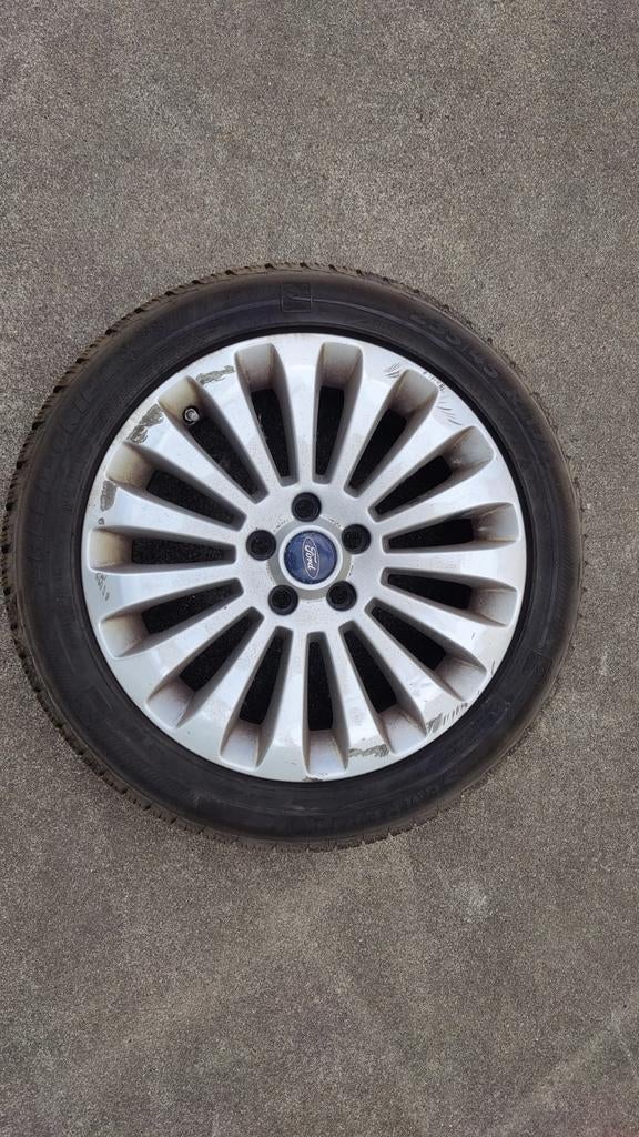 Winterbanden op Aluminium velg, Autos : Pièces & Accessoires, Pneus & Jantes, Enlèvement, Pneus hiver, Pneu(s)