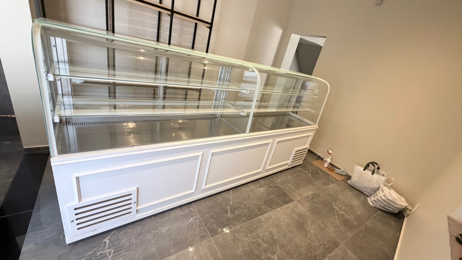 Koel Vitrine 3 meter, Ophalen, Nieuw in verpakking, Koelen en Vriezen