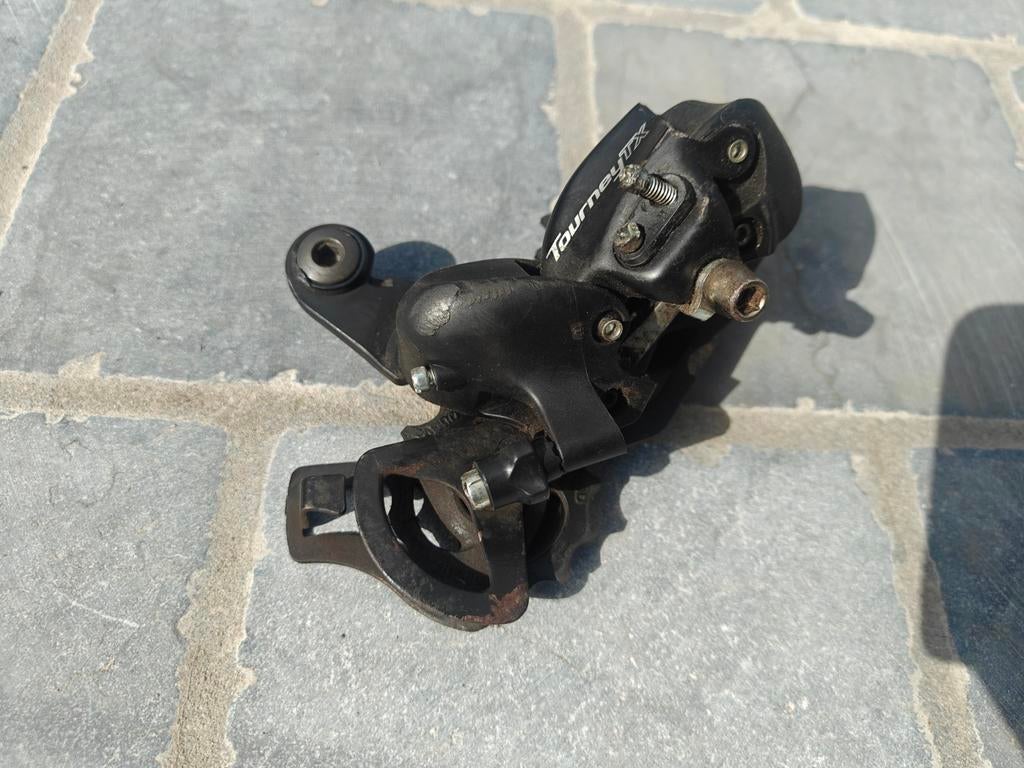 Shimano achterderailleur rd-tx600, Gebruikt, Staal, Ophalen of Verzenden, Derailleur of Ketting