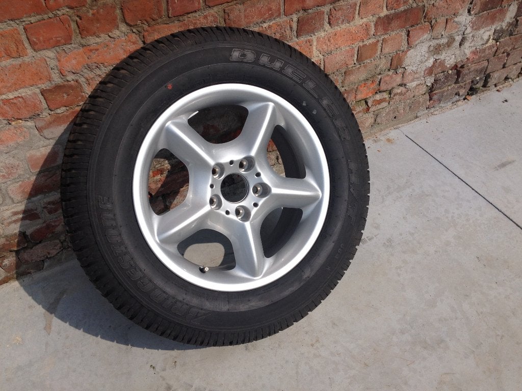 BMW X5 E53 Velg met band, Neuf, Pneus et Jantes, 4 Saisons, 17 pouces