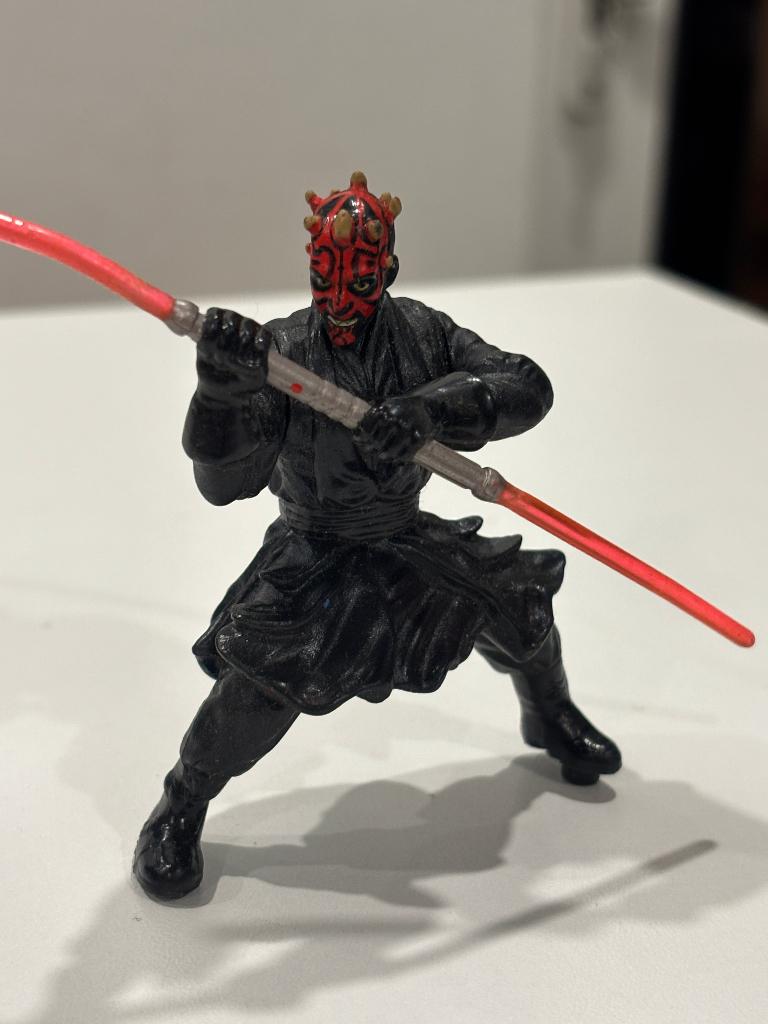 Darth Maul vintage actie figuur Star Wars, Ophalen of Verzenden, Gebruikt