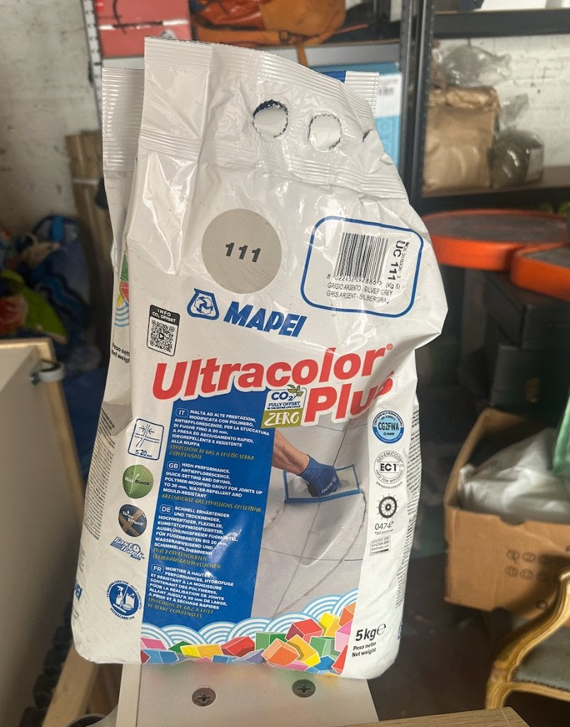 Joint de carrelage - Mapei 2x5kg - Gris argent (111), Enlèvement, Neuf, Carrelage de sol