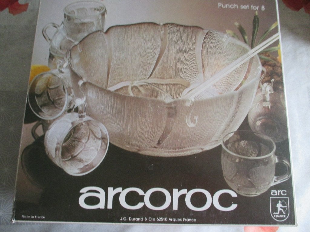punch set arcoroc, Ophalen of Verzenden, Huis en Inrichting