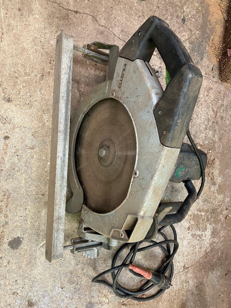 Scie circulaire de charpente Festo/festool AXP 132E, Doe-het-zelf en Bouw, Gereedschap | Zaagmachines, Ophalen, Gebruikt, Cirkelzaag