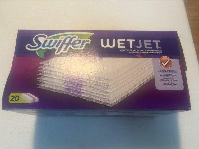 Lot de lingettes Swiffer Wetjet - nettoyants - essuie-glaces, Enlèvement ou Envoi