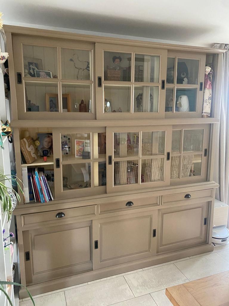 kast, 200 cm ou plus, Avec tablette(s), Comme neuf, Landelijk