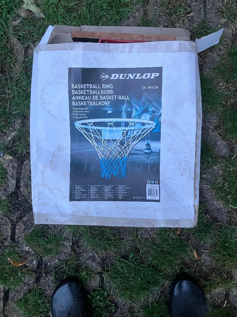 Dunlop Basketbal ring, Ophalen, Zo goed als nieuw