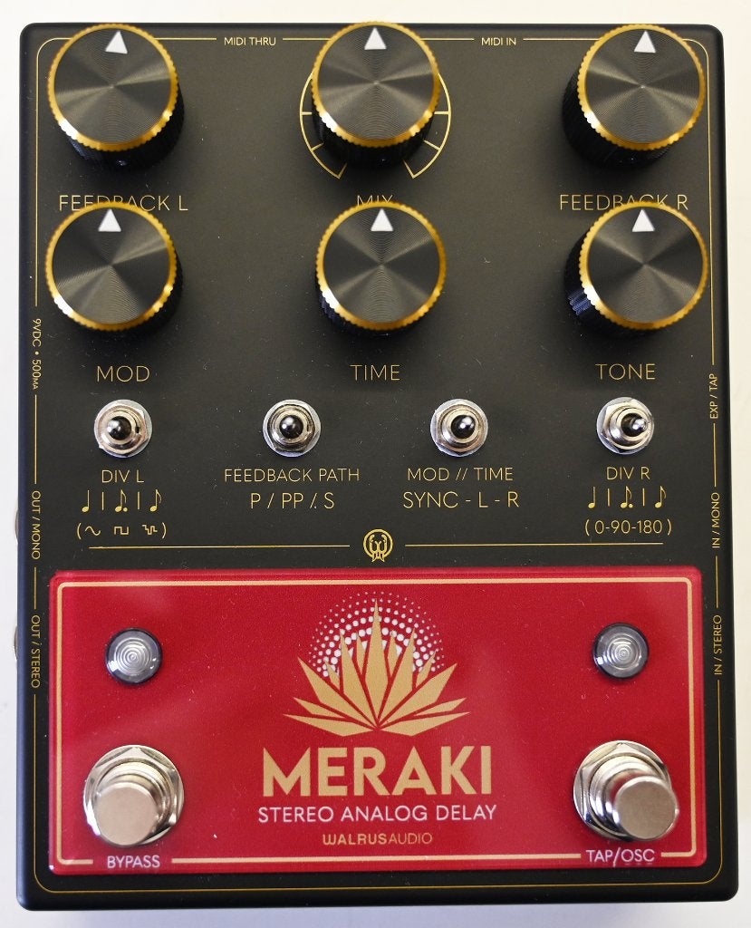Walrus Audio Meraki, Ophalen, Zo goed als nieuw, Delay of Echo