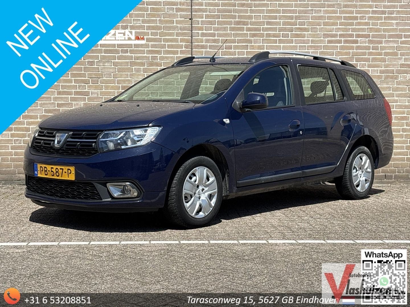 Dacia Logan MCV 0.9 TCe Lauréate, Monovolume, Blauw, Logan, Bedrijf