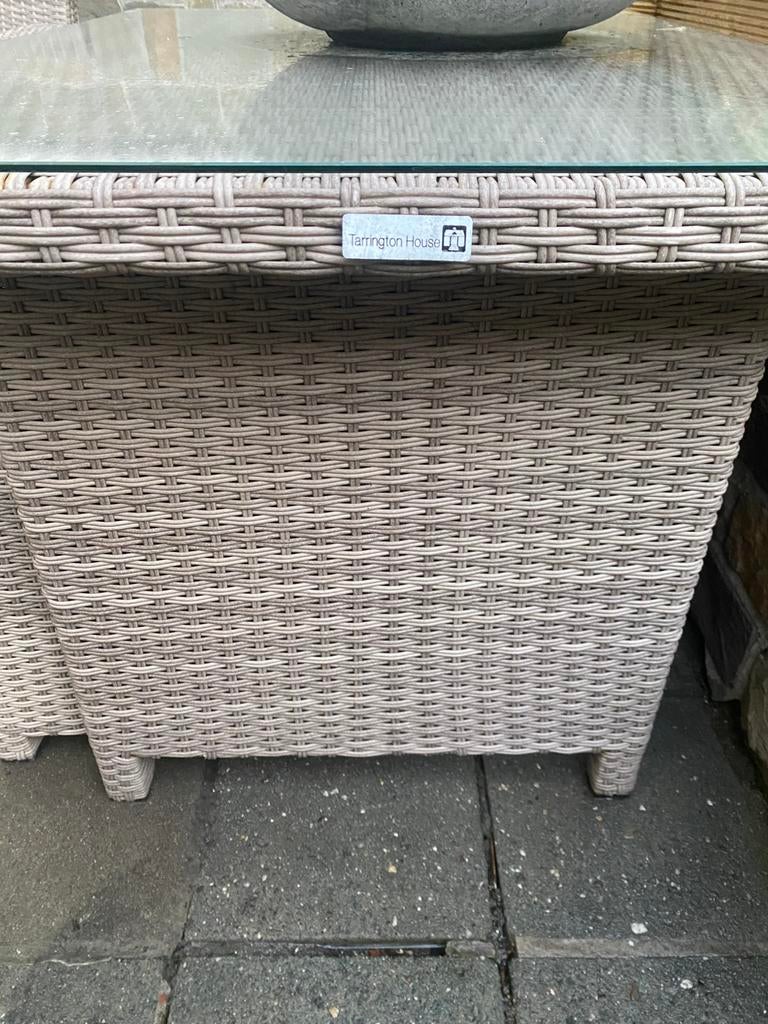 Tuinmeubelset met bank , kruk+ tafel inclusief, Ophalen, Bank