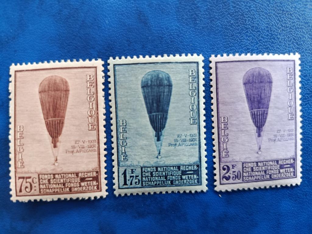 Postzegels Ballon Piccard., Timbres & Monnaies, Timbres | Indes orientales néerlandaises, Enlèvement ou Envoi, Non oblitéré
