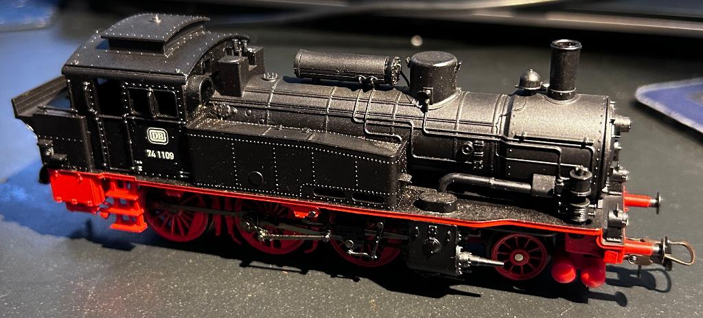3349. Loco vapeur BR 74 H0 Märklin., Enlèvement ou Envoi, Comme neuf, Locomotive, Märklin