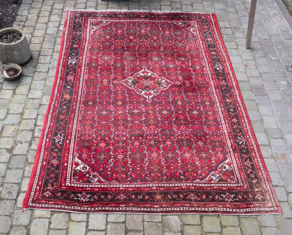 Perzisch tapijt, Ophalen, Gebruikt, Perzisch Hosseinabad, 200 cm of meer