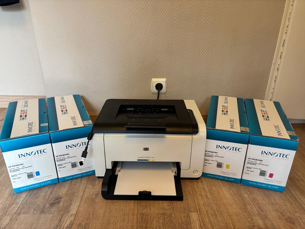 Imprimante HP LaserJet CP1025 Color, Computers en Software, Printers, Ophalen, Laserprinter, Printer