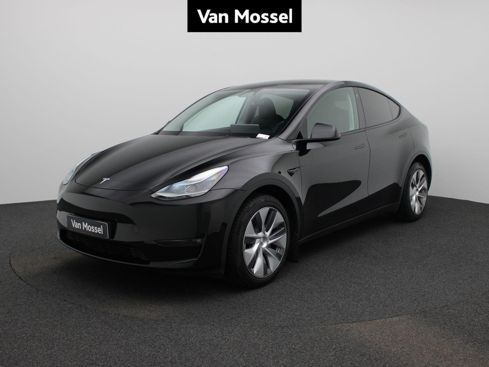 Tesla Model Y Long Range Dual Motor AWD, Auto's, Automaat, Stof, Gebruikt, https://public.car-pass.be/vhr/c7a79613-08d5-4cdf-a715-ea6cf8631705
