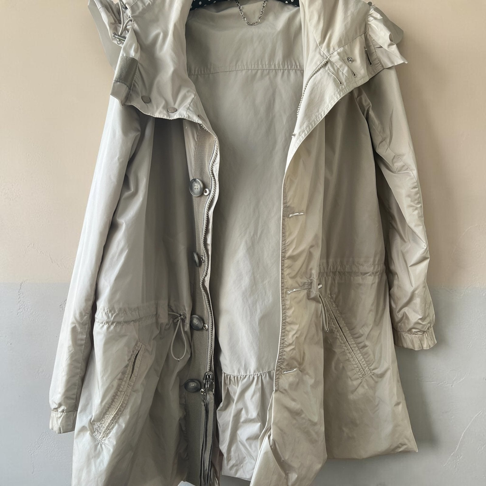 Imperméable Moncler, Kleding | Dames, Ophalen of Verzenden, Zo goed als nieuw