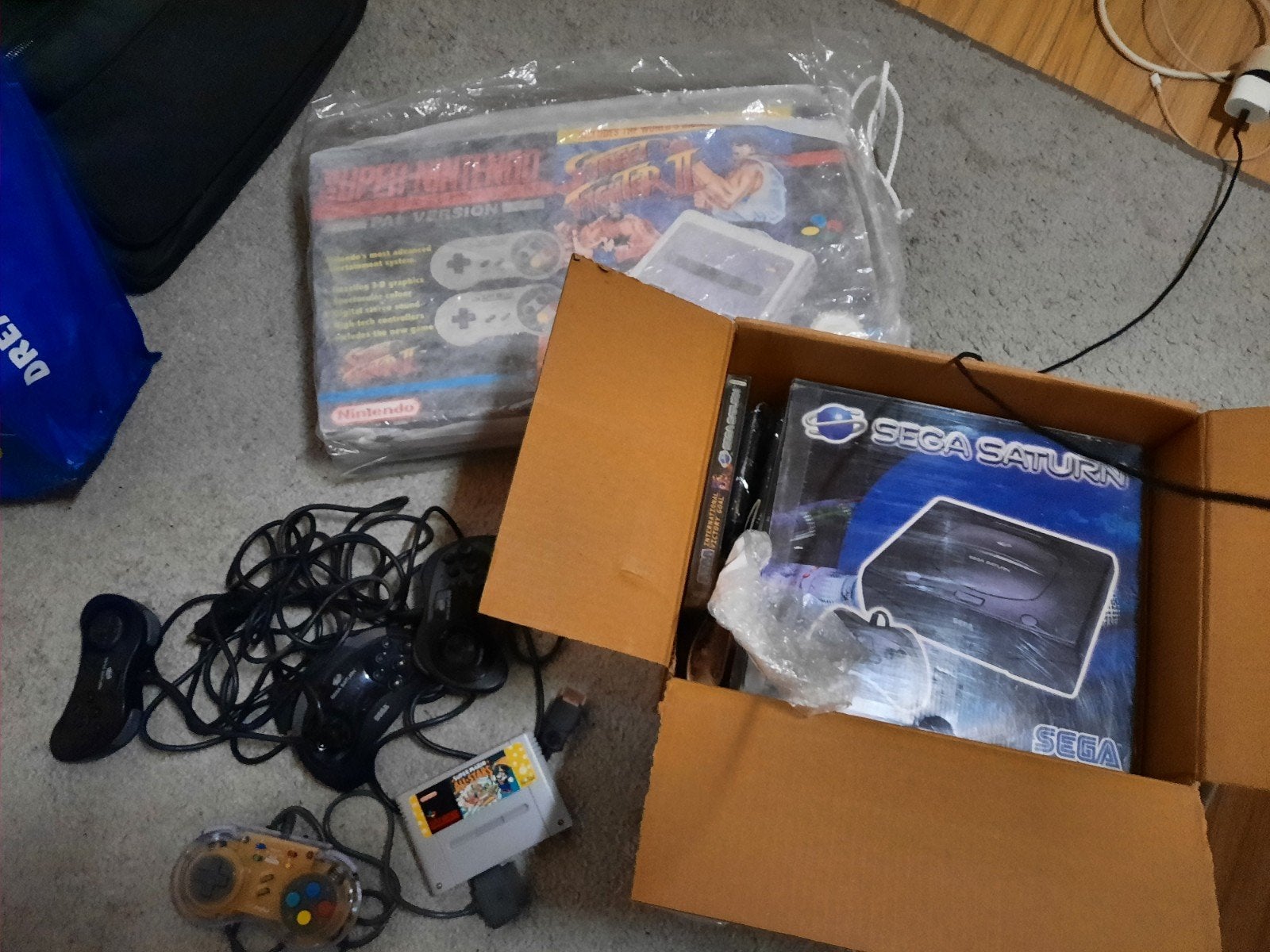 snes + saturn compleet, Consoles de jeu & Jeux vidéo, Enlèvement ou Envoi