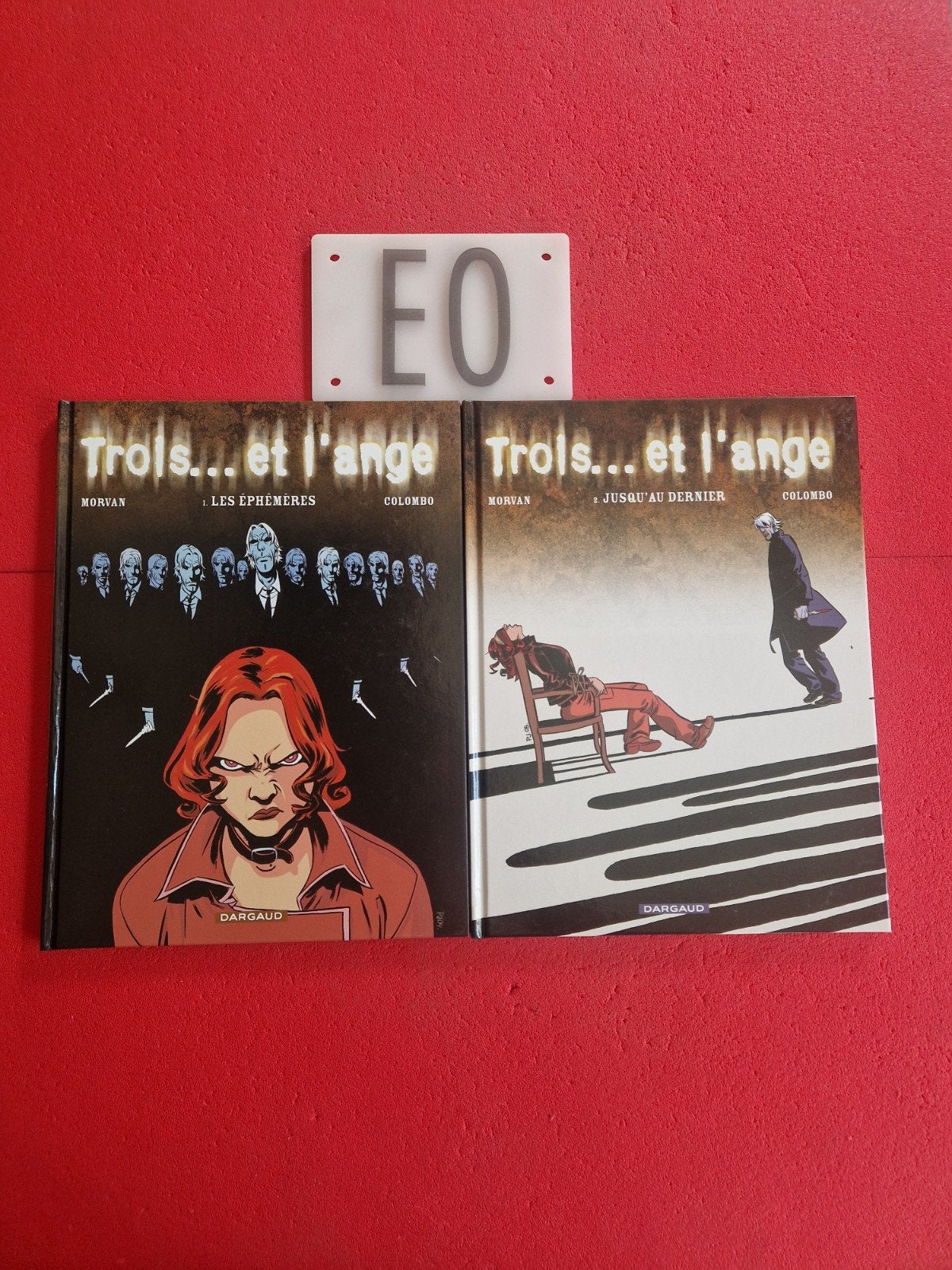 lot de 2 bd trois et l ange 1 et 2,EO, Enlèvement ou Envoi
