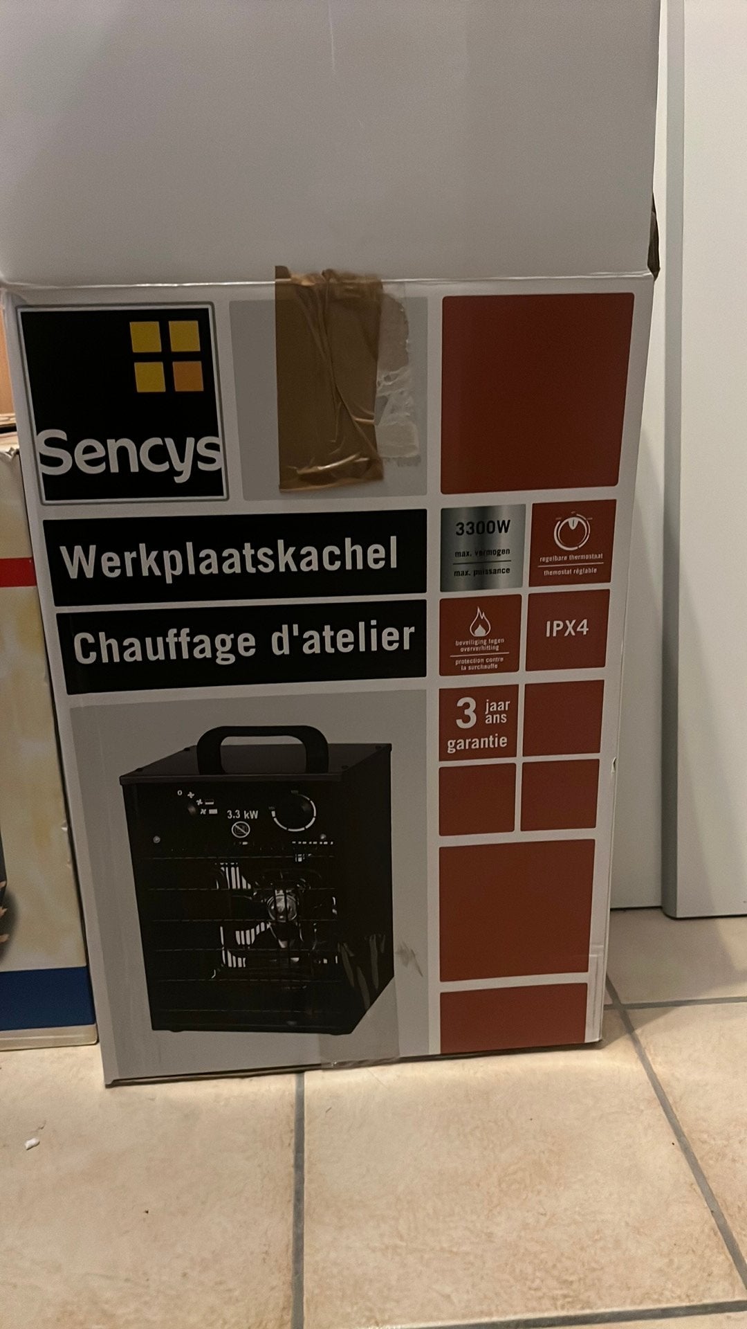 Poêle d'atelier Sencys, Enlèvement ou Envoi, Comme neuf