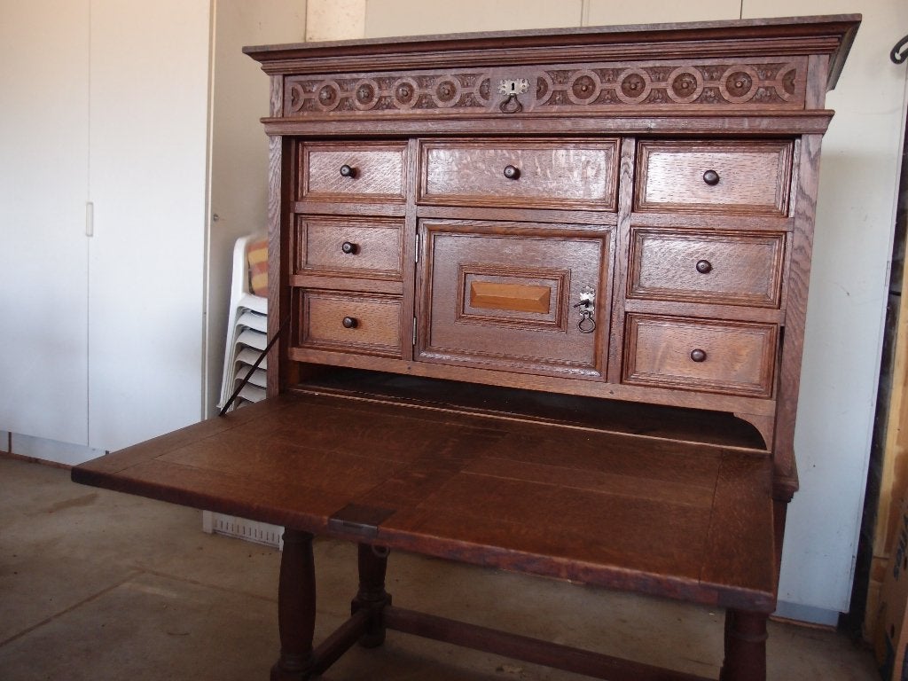 kast / secretaire, Huis en Inrichting, Kasten | Secretaires, Ophalen, Gebruikt