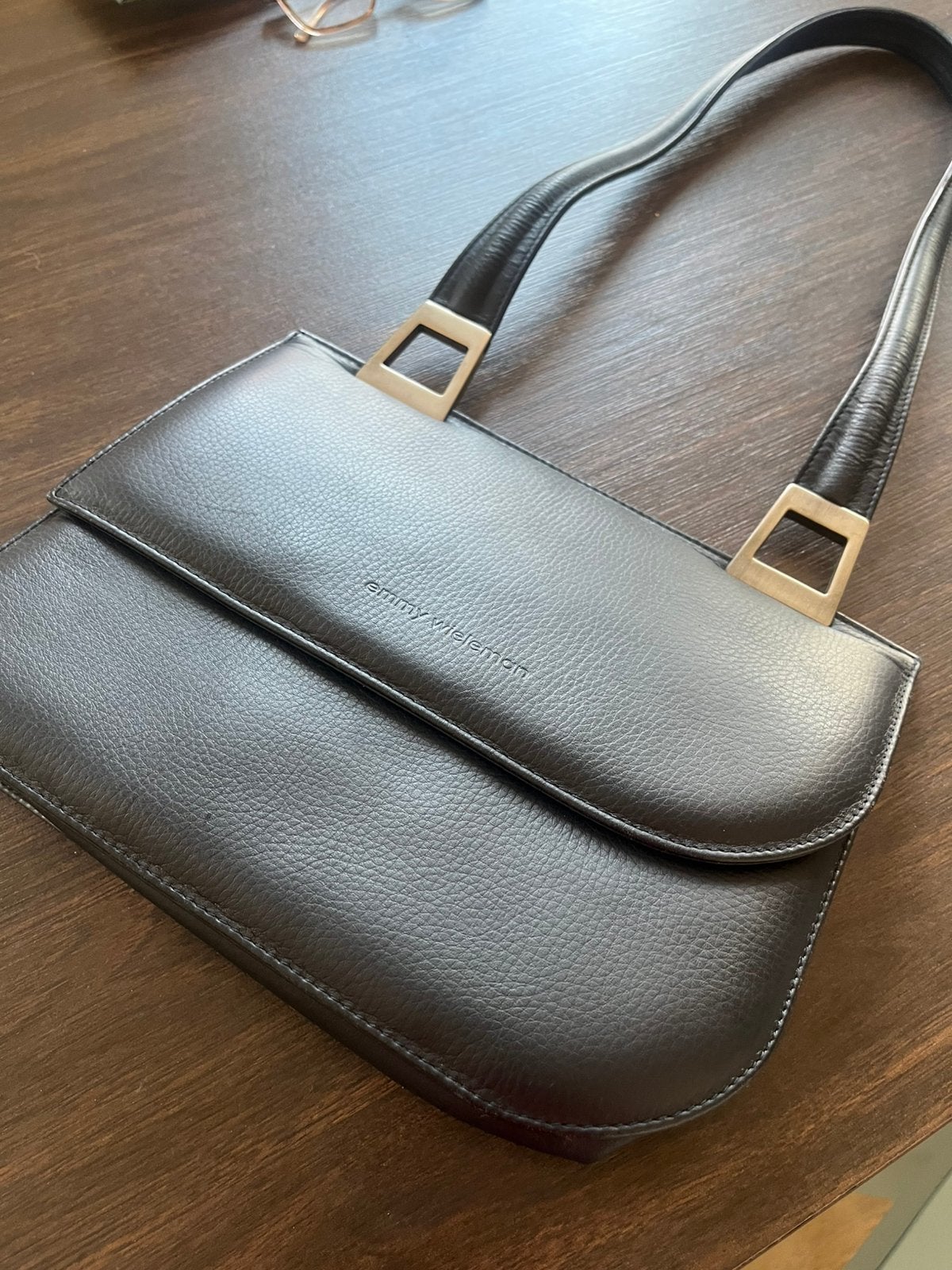 Nieuwe lederen handtas Emmy Wieleman, Ophalen of Verzenden, Nieuw, Handtas