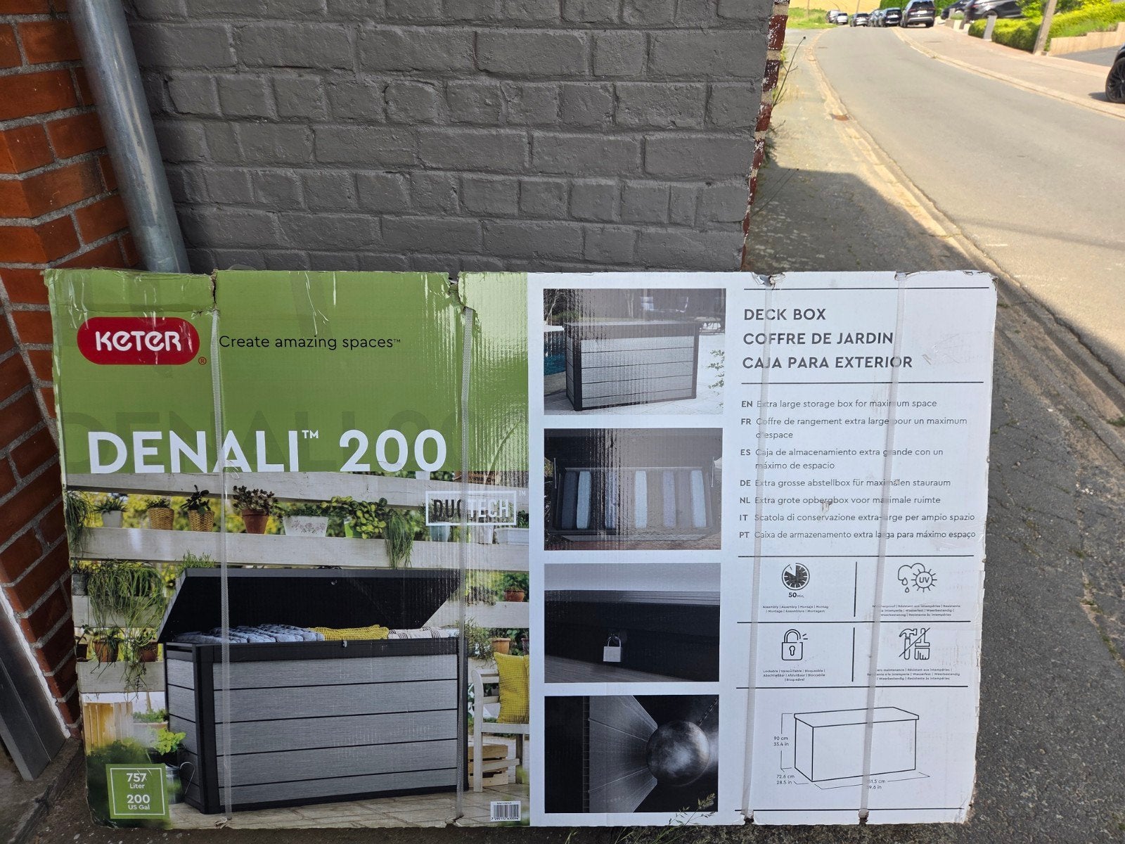 Keter tuinkist, Tuin en Terras, Ophalen