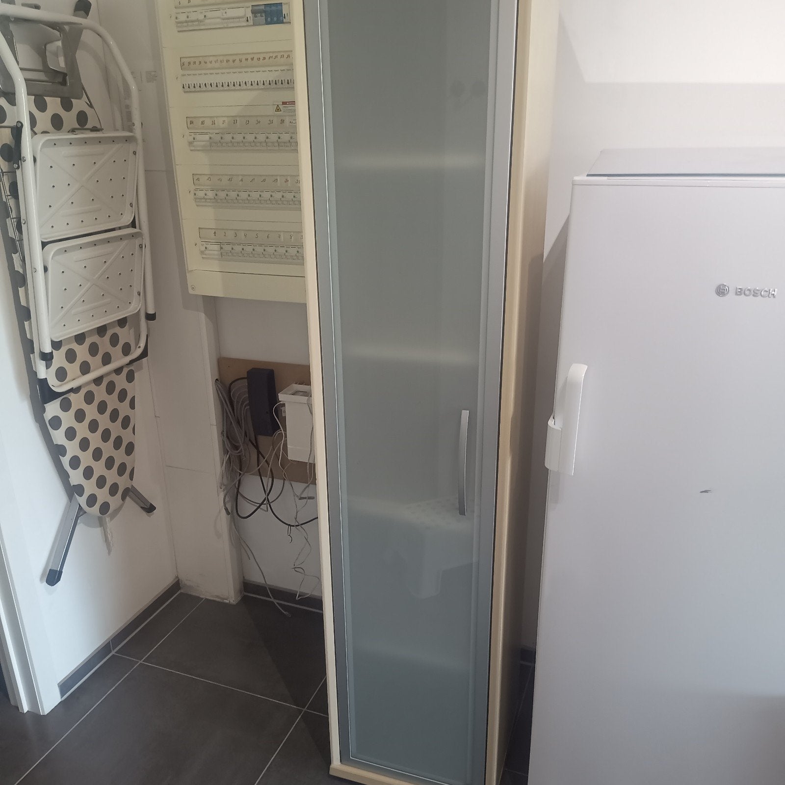 Kast met melk glas, Antiek en Kunst, Ophalen
