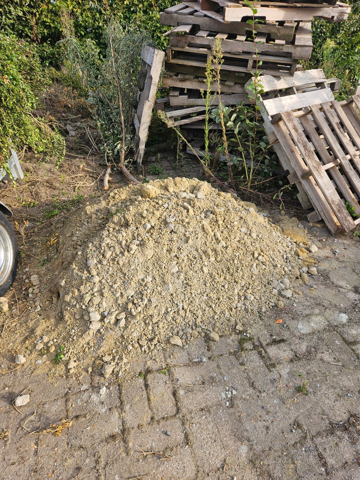 gratis aanvulgrond zavel, Ophalen