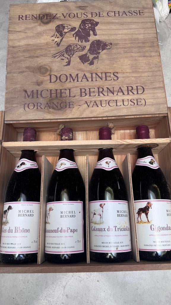 Vins domaines Michel Bernard, Ophalen, Nieuw, Rode wijn, Vol