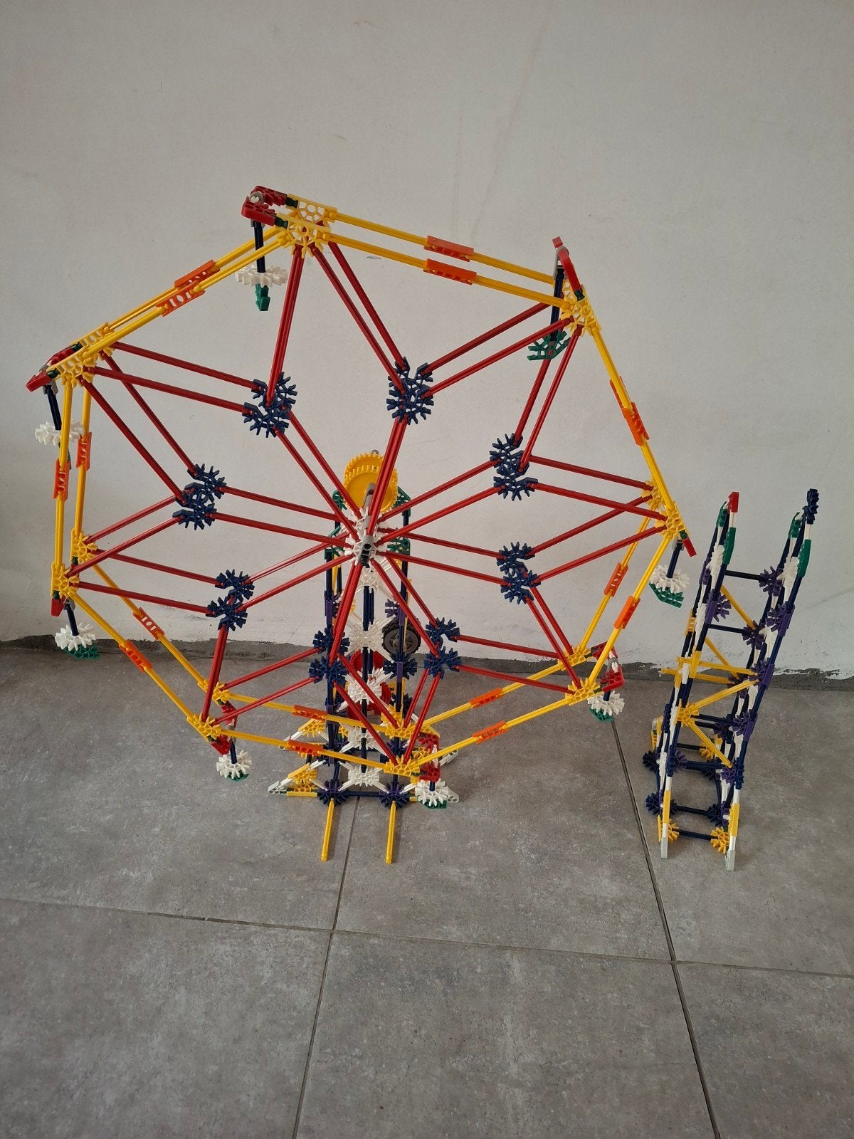 Mooi Lot K'Nex Reuzenrad met motor + set 45134, Enlèvement ou Envoi