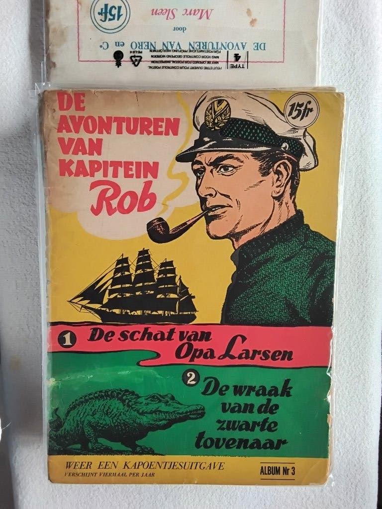 Kapitein Rob  Het Volk uitgaven, Série complète ou Série, Enlèvement ou Envoi, Utilisé