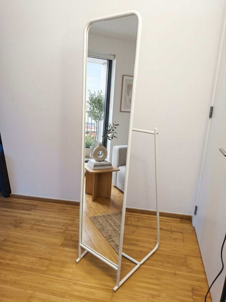 Miroir sur pied IKEA KNAPPER, Maison & Meubles, Enlèvement, Comme neuf