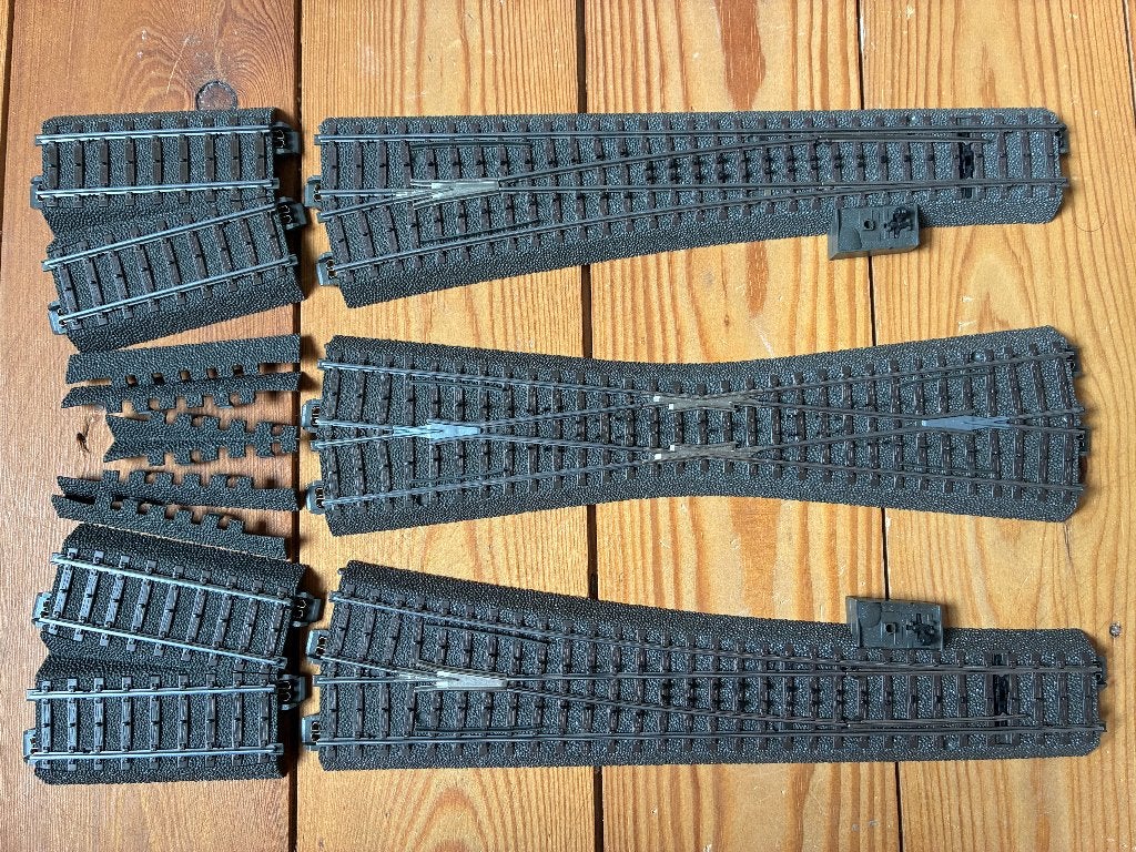 Märklin 24711/24712/24740/24071, Enlèvement ou Envoi, Courant alternatif, Rails, Comme neuf