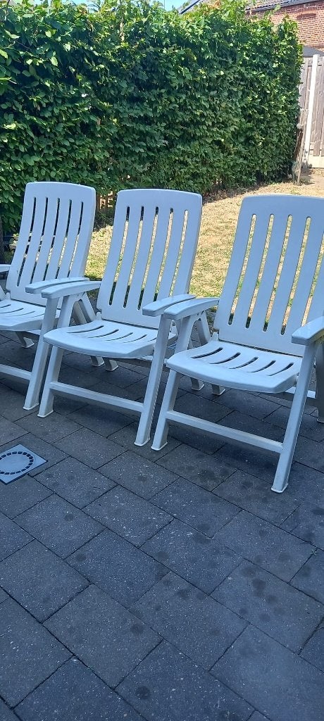Tuinstoel, Ophalen, Zo goed als nieuw, Verstelbaar