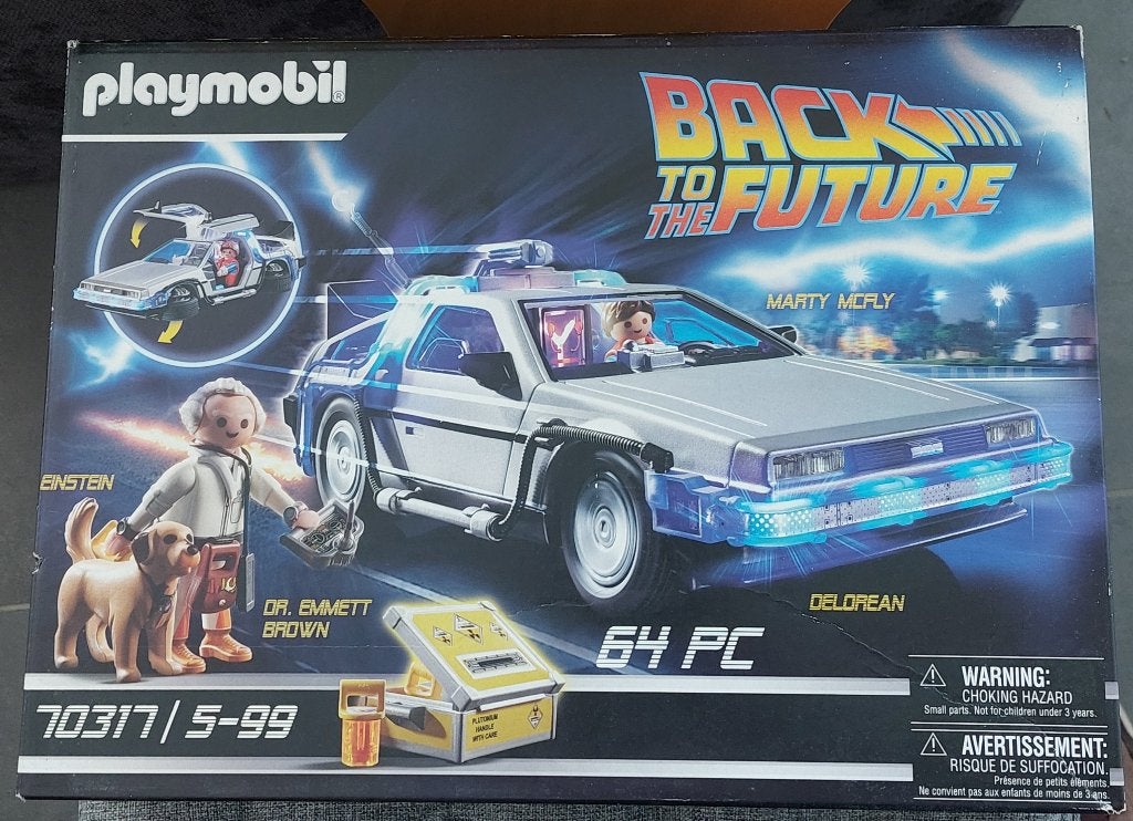 Playmobil retour vers le futur, Enlèvement, Neuf, Ensemble complet