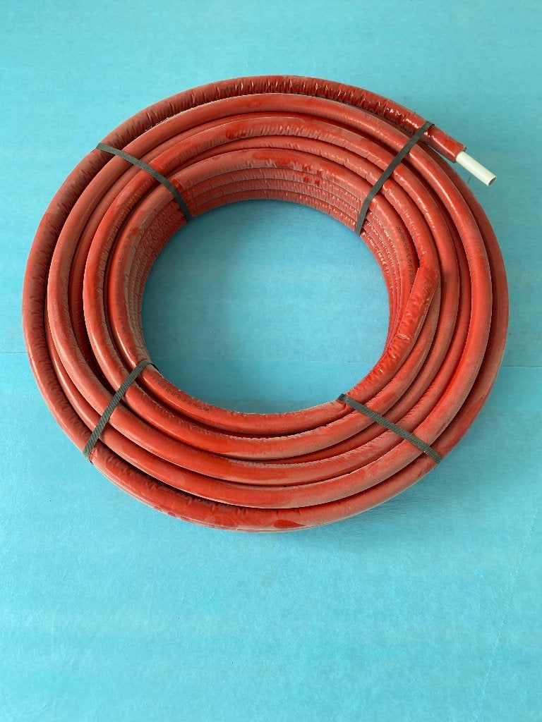 NIEUW Alpex 20 x 2.0 50M rood, Bricolage & Construction, Tuyaux & Évacuations, Neuf, 6 mètres ou plus, Aluminium, Autres types