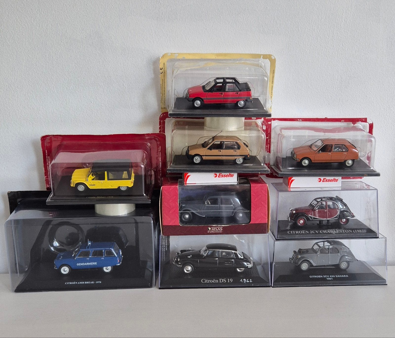lot 9 Citroën 1/43, Hobby & Loisirs créatifs, Enlèvement ou Envoi