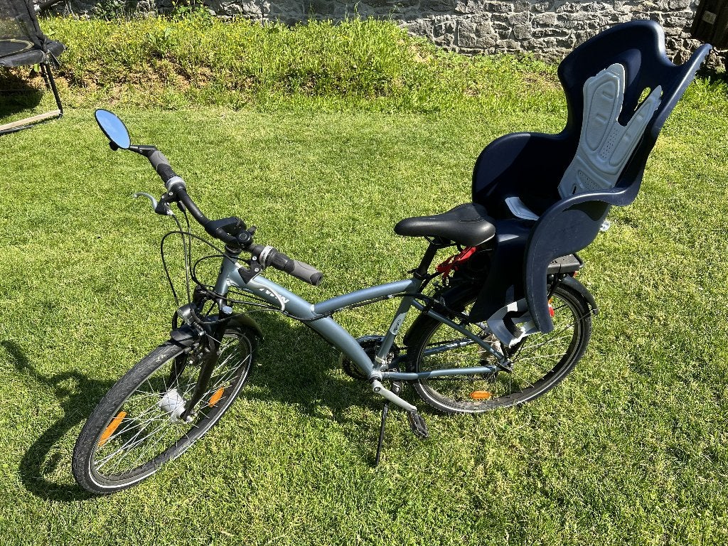 Vélo adulte VTC Original 520 Taille 26 + Siege Bébé Clipsabl, Autres marques, Vitesses, Enlèvement, Utilisé