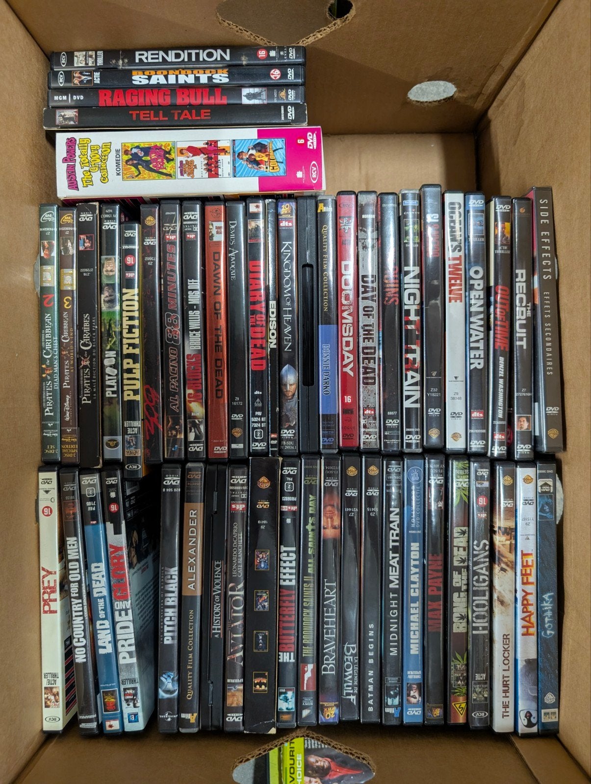 Film- en seriecollectie (DVD & Blu-ray), Enlèvement
