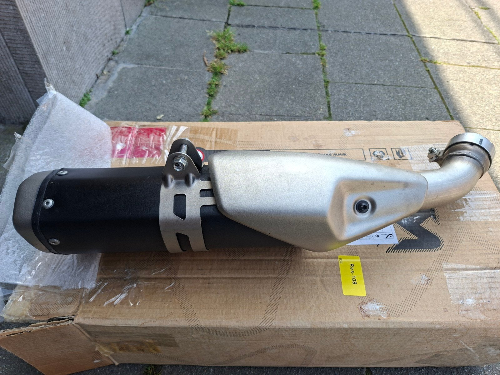 Silencieux d'échappement ktm duke 125cc- 390cc de 2020-2024, Motoren, Ophalen