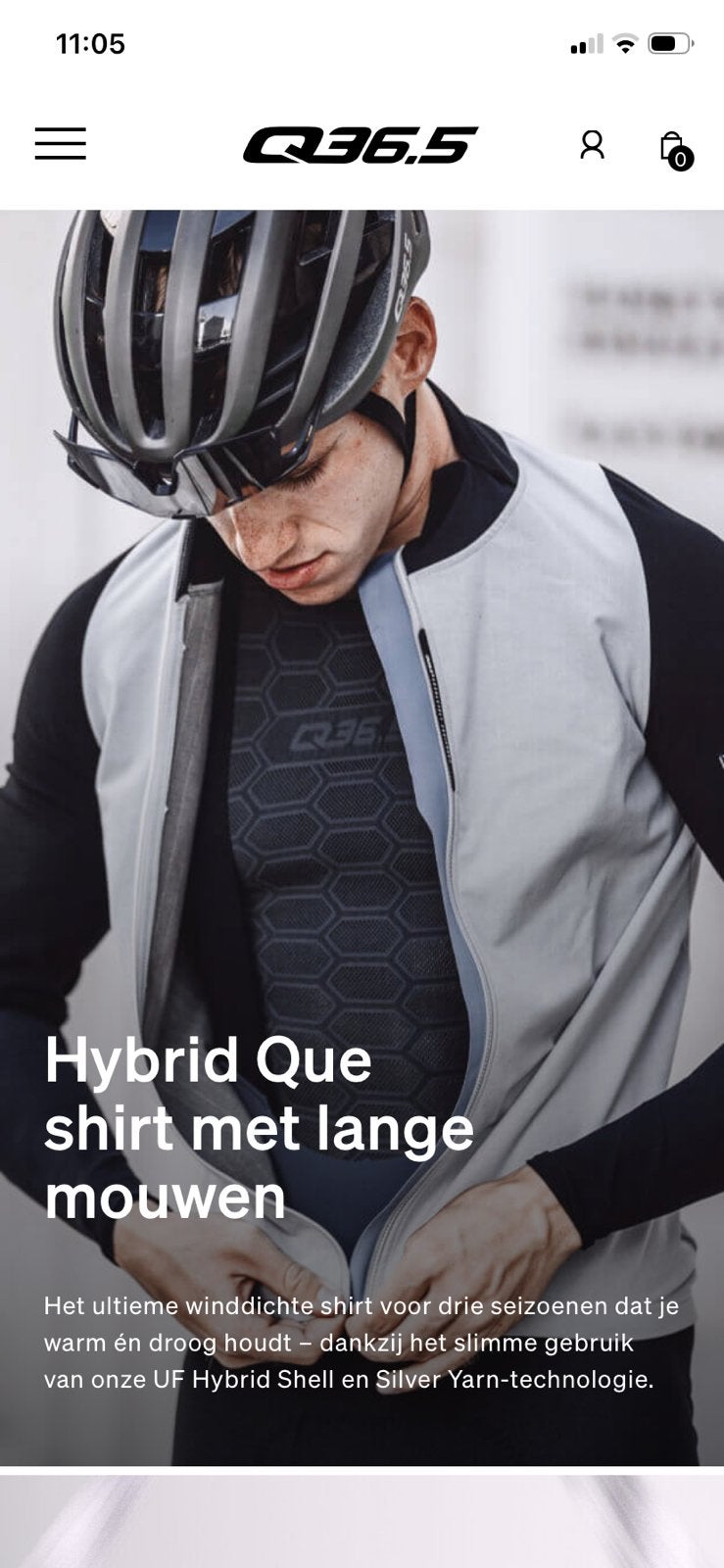 Q36.5 hybrid vestje maat S, Vêtements | Hommes, Blousons sans Manches, Enlèvement ou Envoi, Comme neuf, Taille 46 (S) ou plus petite