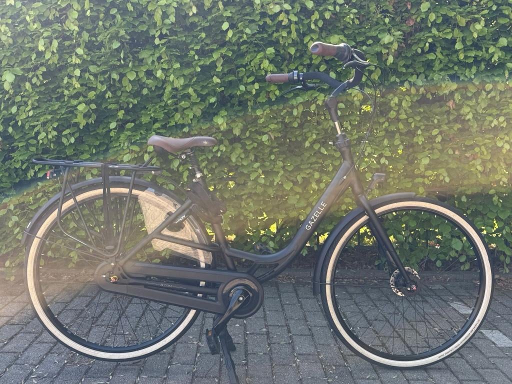 Gazelle Bloom 2022 – perfecte moederfiets, Fietsen en Brommers, Ophalen, 47 tot 50 cm, Dubbele standaard, Zo goed als nieuw